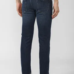 Peter England Casuals Men Slim Fit Low Distress Light Fade Jeans image 3