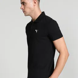 Puma Basic Cotton Slim-Fit T-Shirt image 3
