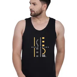 SLOWLORIS Men Typography 2 Printed V-Neck Raw Edge Slim Fit T-shirt image 3