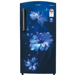 LLOYD 216 Litres 4 Star Direct Cool Single Door Refrigerator with Stabilizer Free Operation (GLDF244ST2LC, Daisy Blue)-image-34