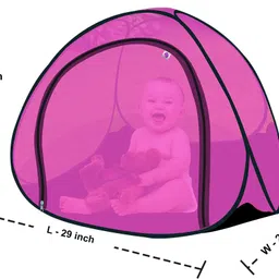 bergojewels Polyester Adults Washable Kids Baby Mosquito Net with base Mosquito Net Polyester Washable Kids Mosquito Net image 5