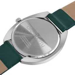 DressBerry Women Green Brass Dial & Leather Straps Analogue Watch DB006G image 2