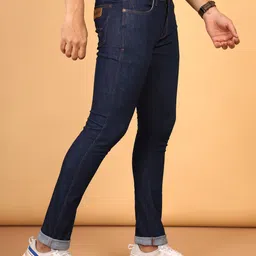 Wrangler Men Vegas Skinny Fit Low-Rise Stretchable Jeans image 3