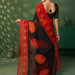 Sangria Bandhani Printed Bandhani Sarees image 4
