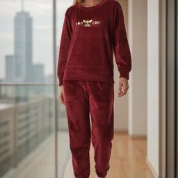 belfry Solid Women Track Suit image 1