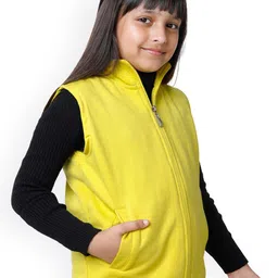 BAESD Girls Pack of 2 Fleece Lightweight Crop Bomber with Patchwork Jacket image 2