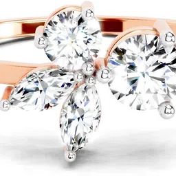 Sparkles Lab Grown Diamond 14kt Rose Gold ring-picture-17