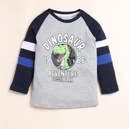 Lazy Shark Boys Printed Pure Cotton T-shirt with Trousers image 2