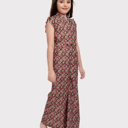 Tiny Baby Girls Printed Basic Jumpsuit image 4