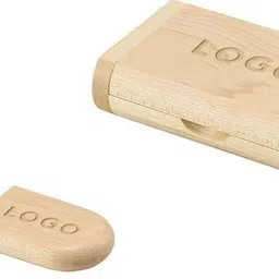 harryusb WOODEN BOX 4 GB Pen Drive Compatible with Desktop Computer, Audio Player, Television, Laptop USB 2.0 Wood Case image 3