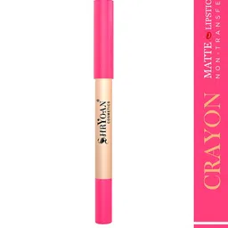 SHRYOAN Long Lasting Lip Crayon Matte Lipstick 3.8 g - Pink Fever 07 image 2