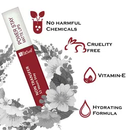 ForSure Set of 2 Power Stay Non Transfer 12Hrs Stay Liquid Lipstick 4 ml each - 21 & 22 image 5