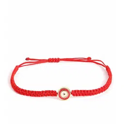 EL REGALO Evil Eye Detail Rakhi With Roli Rice & Greeting Card image 3