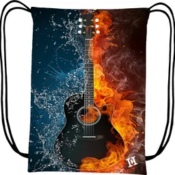 hemes Small 12 L Backpack Printed Dori Bag Drawstring Backpack Small Bag Gym Bag image 4