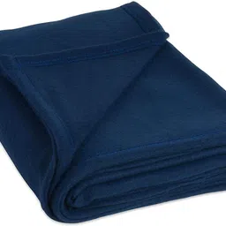 kartik creation 180 TC Woolen Single Solid Flat Bedsheet-picture-21