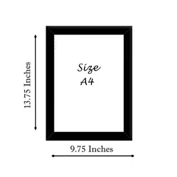 Stuthi Arts Black 3 Pieces Wooded Wall Photo Frames image 3