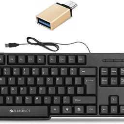 ZEBRONICS K20 Keyboard & C-OTG (Set of 2) Combo Set-picture-42