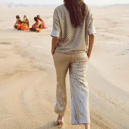 Dash and Dot  Women Embellished Relaxed Flared Parallel Trousers image 3