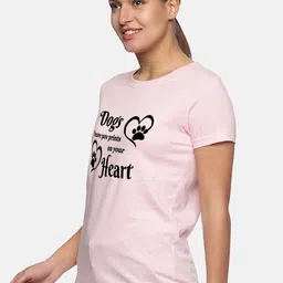 Trends Tower Typography Printed Casual Cotton T-shirt image 5