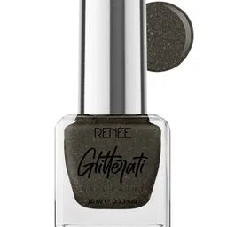 renee Glitterati Nail Paint Enchanted Fern | Chip Resisting Formula with High Glitter Galaxy Dust-picture-27