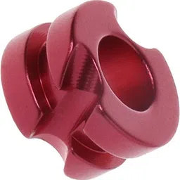 nema Archery Peep Sight Shot Aluminum Alloy 3/16 Hunting View-Pack of Two - Red Shoot-through Arrow Rest image 3