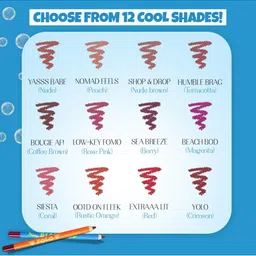 Lovechild Masaba Passport Pucker Waterproof Lip Booster Matte Liner - Low-key Fomo image 2