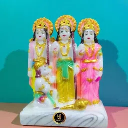 keshav banjara enterprises Ram Sita Lakshman and Hanuman A Symbol of Devotion Decorative Showpiece - 10 cm-picture-32