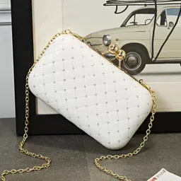 hoc Party White Clutch image 4