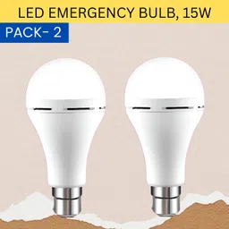 frony 15W Rechargeable Inverter LED Bulb with Upto 4H.Power Cut Lighting Pack of_2B356 4 hrs Bulb Emergency Light-picture-23