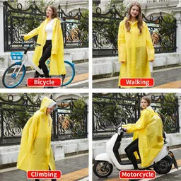 infispace Solid Women Raincoat-picture-39