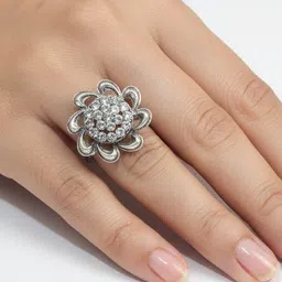 ait Steel, Silver Ruby Ring image 2