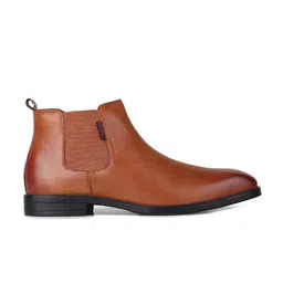 Red Chief Men Leather Mid-Top Chelsea Boots image 4