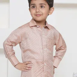 Sethukrishna Boys Printed Spread Collar Casual Shirt image 3