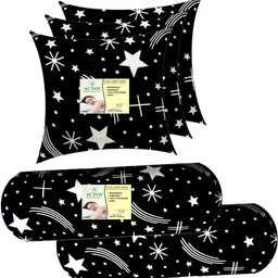 actos 3 Cushion And 2 Microfibre Geometric Bolster Pack of 5 image 2