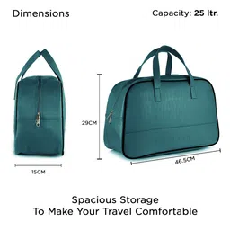 Nautica Medium Leather Duffel Bag image 3