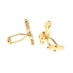 The Tie Hub Musical Note Shaped Cufflinks image 3