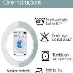 bfam Floral (Pack of 2) 6 Ft Blackout Eyelet Polyester Window Curtain (Green) image 5
