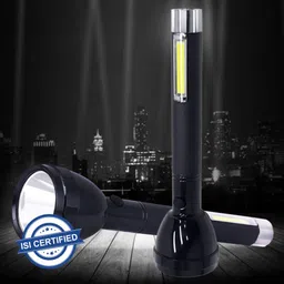 pick ur needs 2 In 1 Dual Mode Power Long Range Emergency Torch Light + Backlight 8 hrs Torch Emergency Light-picture-16