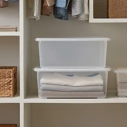 rajaram Multipurpose Transparent Plastic Storage Box Storage Box image 2