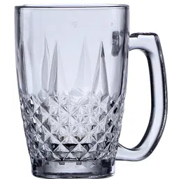 ceradeco Jucika 310ml Transparent Ceramic (Set of 6) Coffee Mug image 2