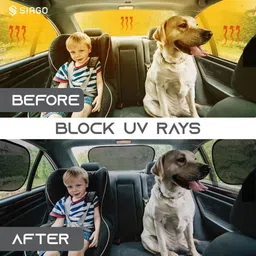 siago Side Window Sun Shade For Universal For Car image 3