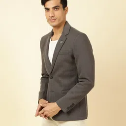 fort collins Men Solid Single Breasted Casual Blazer image 3