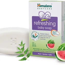 himalaya Refreshing Baby Soap 125gms (Pack of 6) image 2