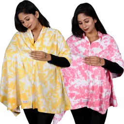 kowsi Premium soft cotton mother's feeding shawl Feeding Cloak-picture-31