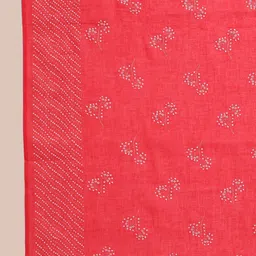 Anouk Women Floral Printed Regular Thread Work Pure Cotton Kurta with Trousers & With Dupatta image 3