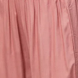 Idalia Women Rose Gold Floral Embroidered Regular Kurta with Palazzos image 3