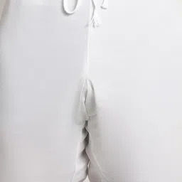 SOJANYA Floral Embroidered Pure Cotton Sequinned Kurta With Churidar & Nehru Jacket image 3