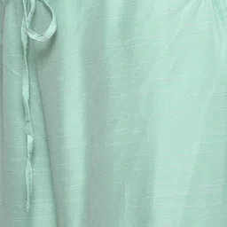 Biba Ethnic Embroidered Gotta Patti Zari Pure Cotton Kurta with Palazzos & Dupatta image 3