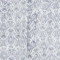 kipek Women Blue Ethnic Motifs Printed Pure Cotton Kurta with Palazzos & With Dupatta image 3