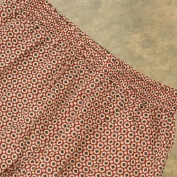 JAHIDA COMFORT WITH STYLE Floral Printed Pure Cotton Kurta with Palazzos & With Dupatta image 3